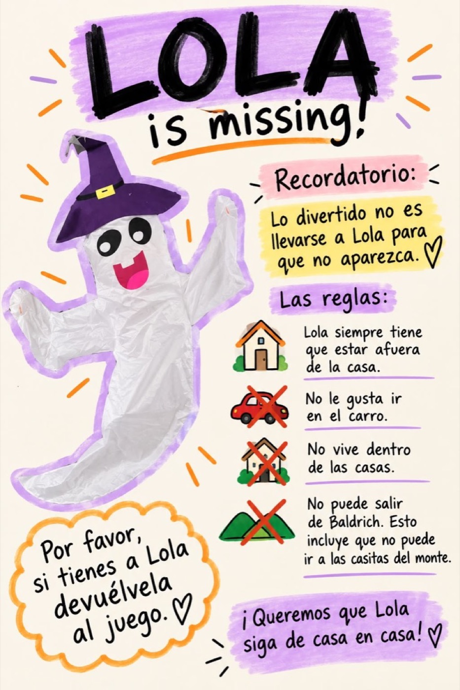 Afiche: Lola is missing